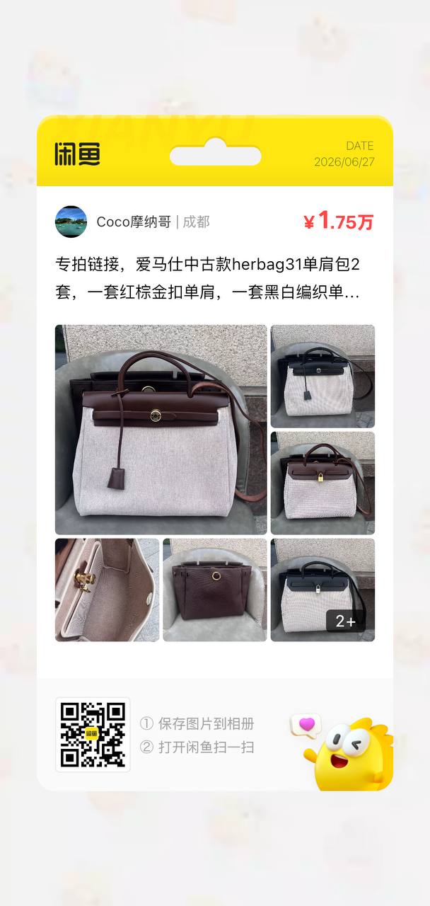 Hermès Herbag 31